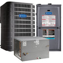 3.5 Ton 15 SEER 90k BTU 95% AFUE Variable Speed MrCool Signature Central Heat Pump & Gas Split System - Horizontal