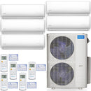 45k BTU 22.4 SEER MrCool Olympus Ductless Heat Pump Split System - 5 Zone Wall Mounted - 9k+9k+9k+9k+9k